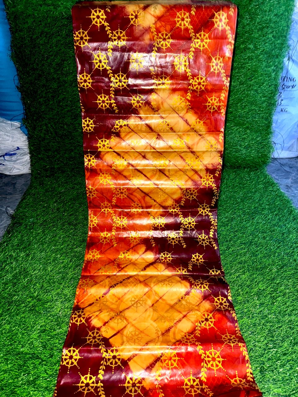 3 Meters Hand Dye Bazin Super Magnum XXXXXL African Luxurious fabrics, Mali Sierra Leone Guinea Senegalese Nigerian Brocade Materials