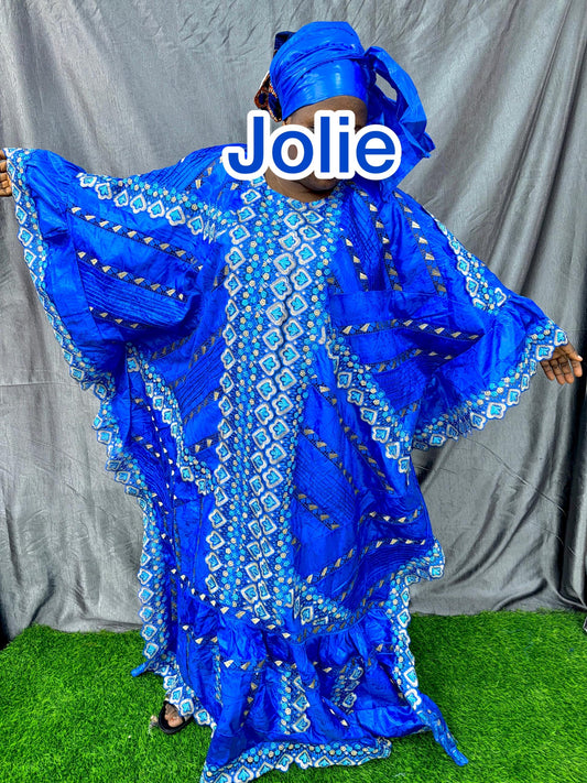 African Boubou Kaftan Dress, plus size floor length